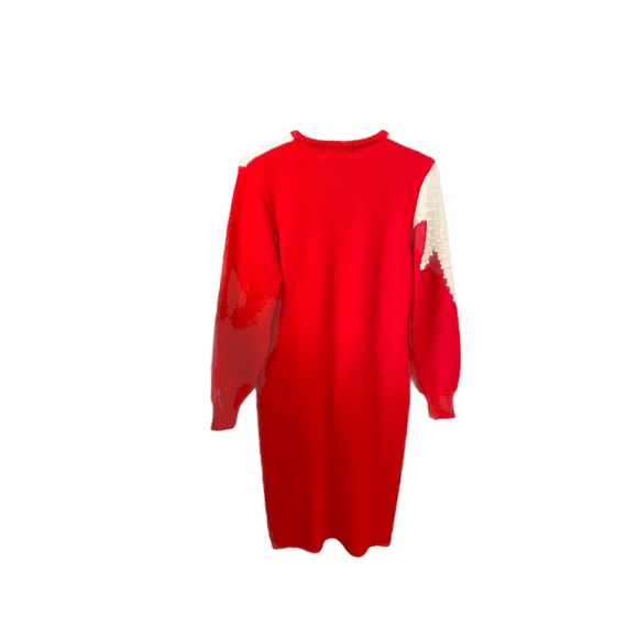 VINTAGE - ZIGGY STARDUST SWEATER DRESS sz. M - Picture 5 of 13